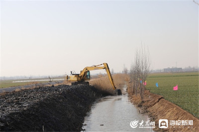 魚臺縣 治理排灌渠系與服務托管并舉，夯實現代農業發展基石